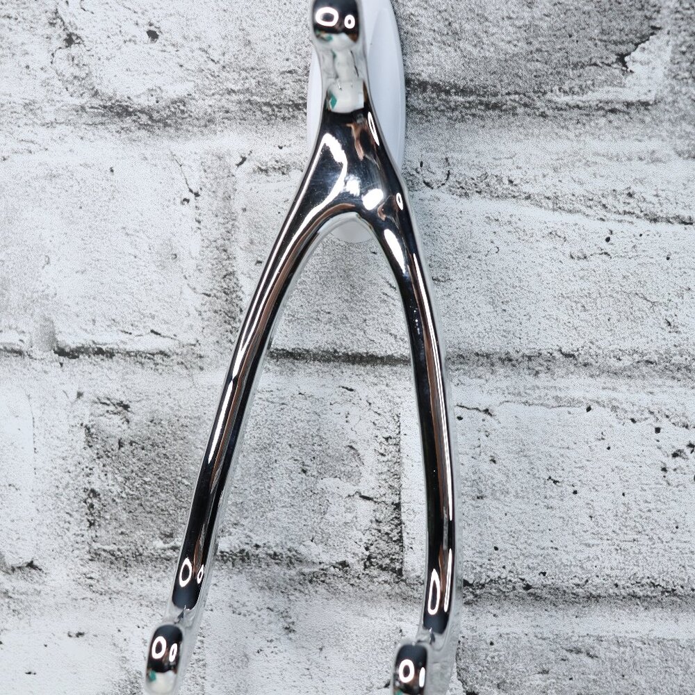 Imm Living Lucky Break Collection Wishbone Wall Hook / Silver IMM-LI-003 NIB